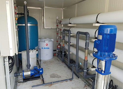 CONTAINERIZED BRACKISH WATER RO PLANT
